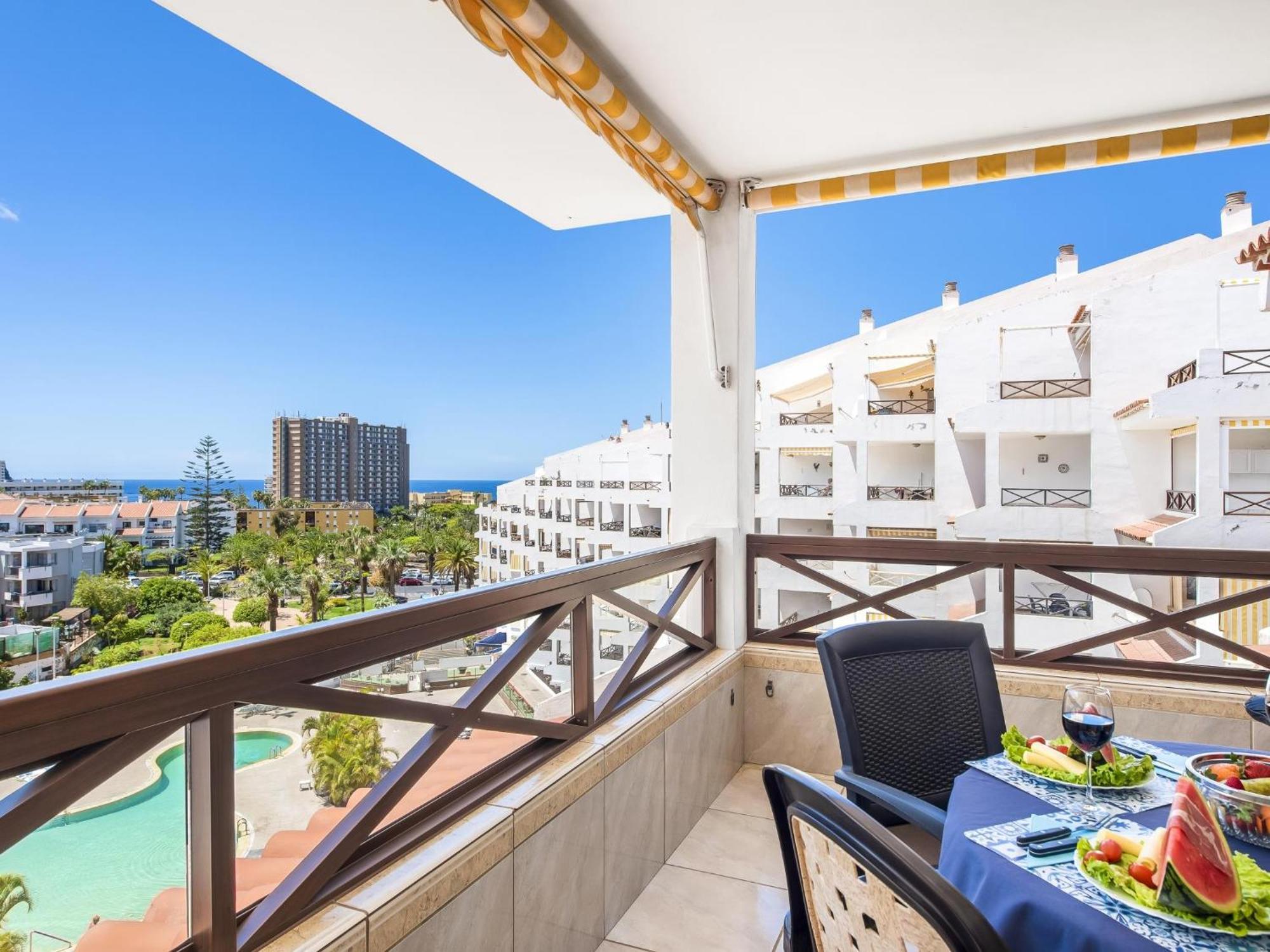 228 Chic Studio 'San Marino' Spectacular Terrace Los Cristianos  Exterior photo