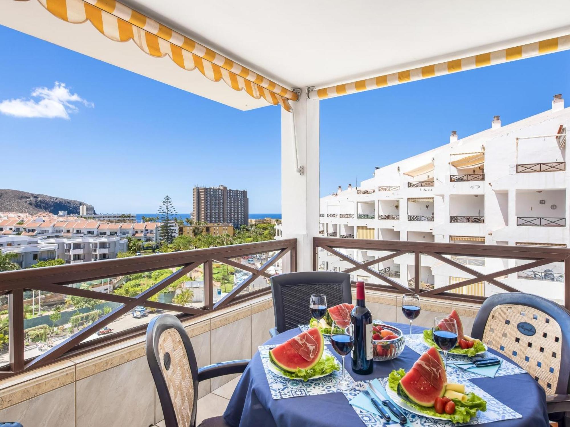 228 Chic Studio 'San Marino' Spectacular Terrace Los Cristianos  Exterior photo